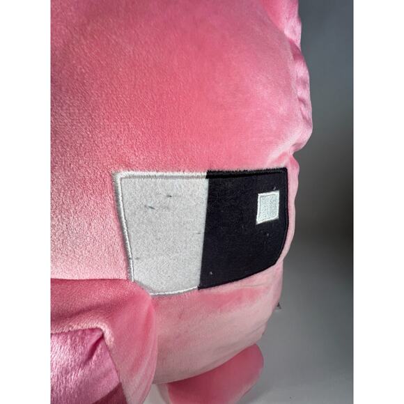 Minecraft Cuutopia Pink Pig 14" Plush Stuffed Animal Mattel 2022 - Picture 9 of 11
